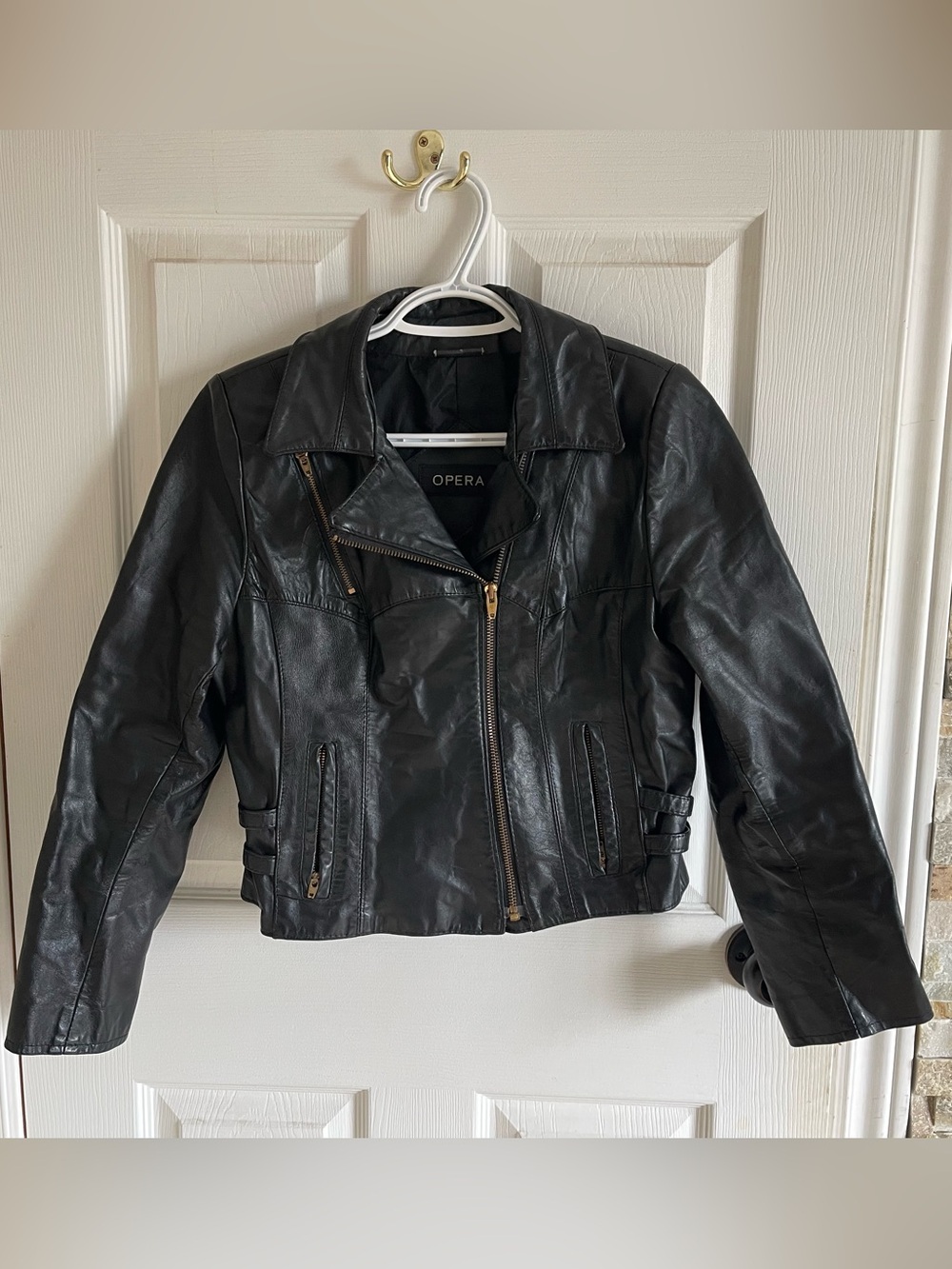 Women's Black Genuine Leather Jacket